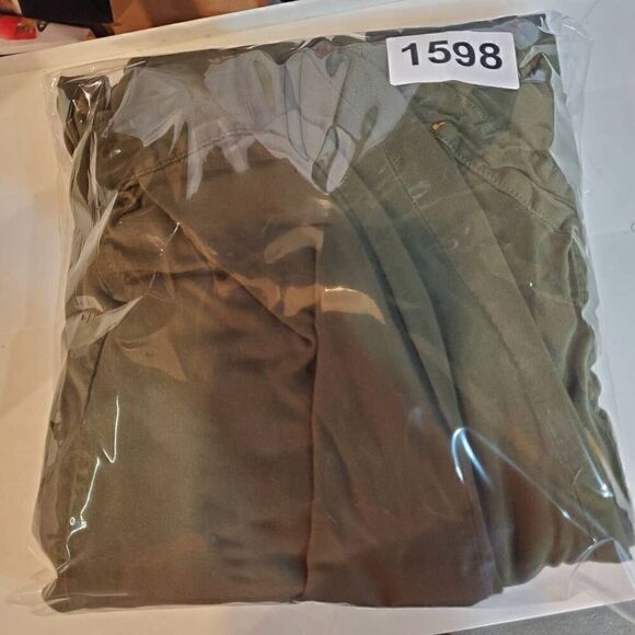 La Belle Roc Jumpsuit Womens Small Green Rocawear Long Zipper Pockets One Piece - Picture 14 of 14